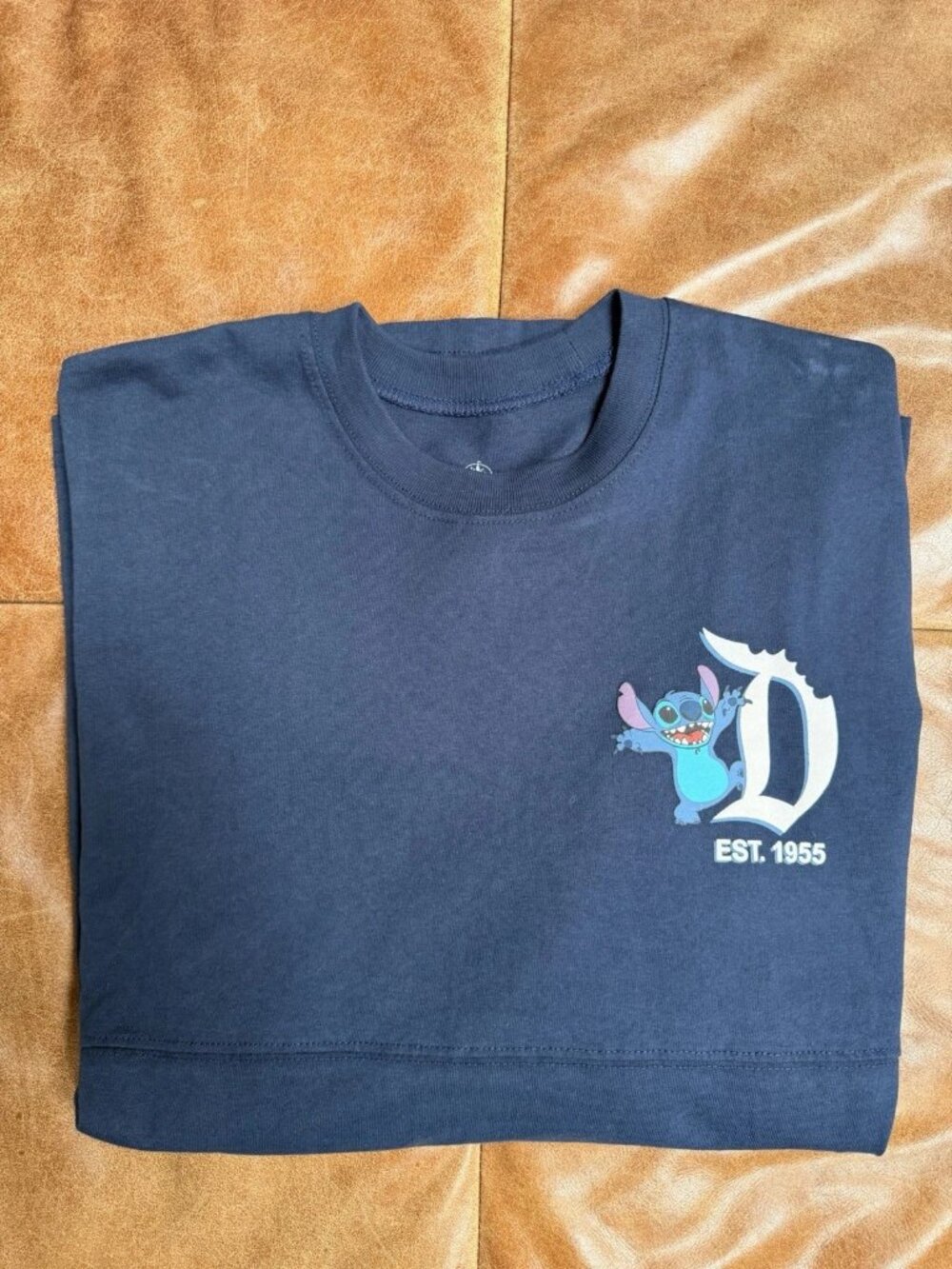 Disney Parks Disneyland Stitch Spirit Jersey Adult Large Navy Blue